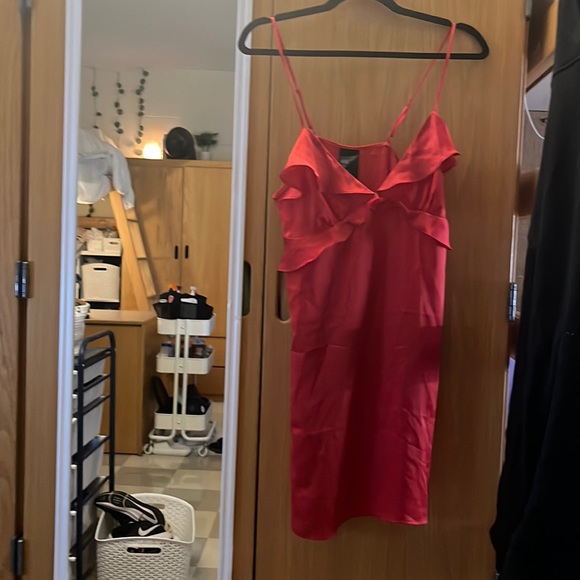 H&M Red slip Dress Small - Picture 1 of 1